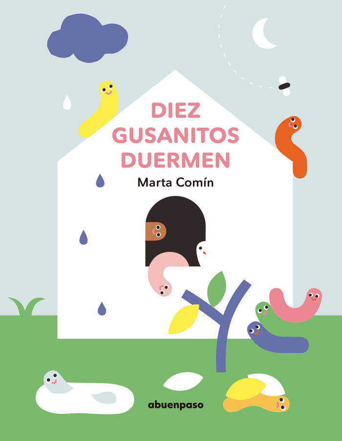 Diez gusanitos duermen, de Comín Pérez, Marta | portada del libro