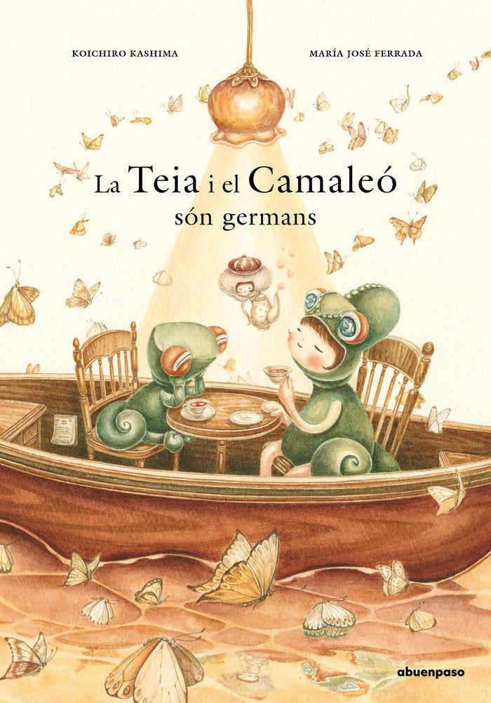 La Teia i el Camaleó són germans, de Ferrada Lefenda, María José | portada del libro