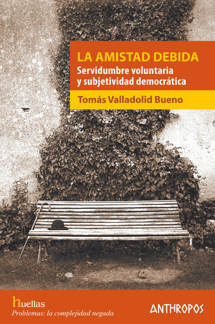 LA AMISTAD DEBIDA, de Valladolid Bueno, Tomás | portada del libro