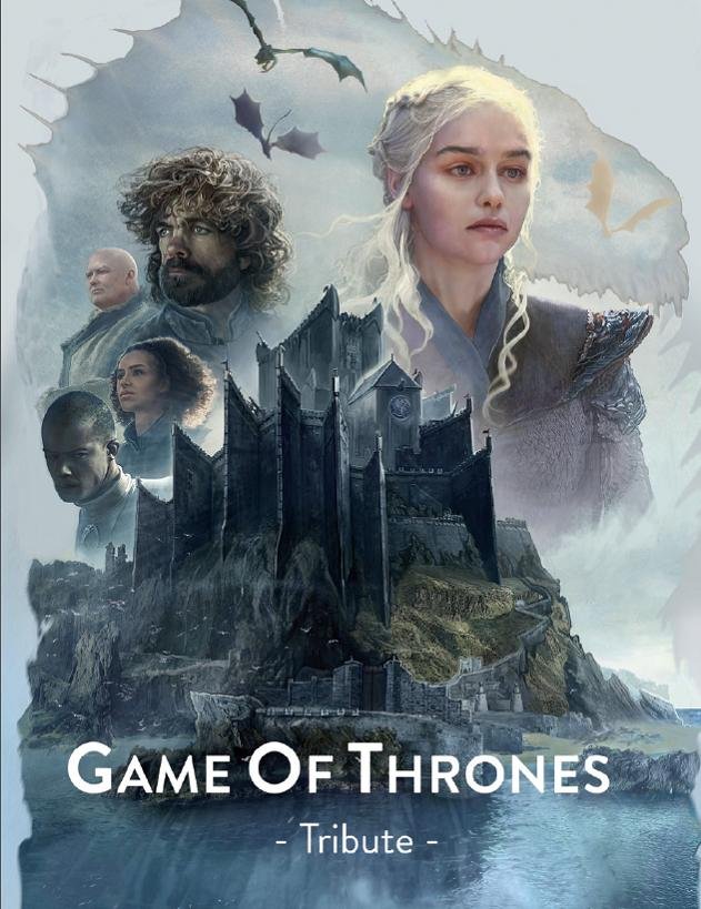 GAME OF THRONES -TRIBUTE- | portada del libro