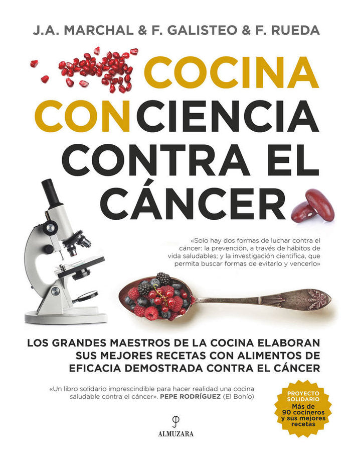 COCINA CON CIENCIA CONTRA EL CﾁNCER (OFERT), de Varios autores | portada del libro