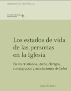 Los estados de vida de las personas en la Iglesia, de VELASIO DE PAOLIS | portada del libro