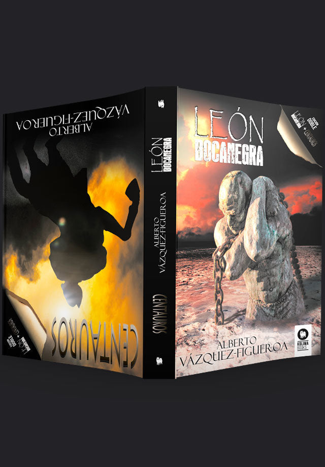 León Bocanegra/Centauros, de Vázquez-Figueroa, Alberto | portada del libro