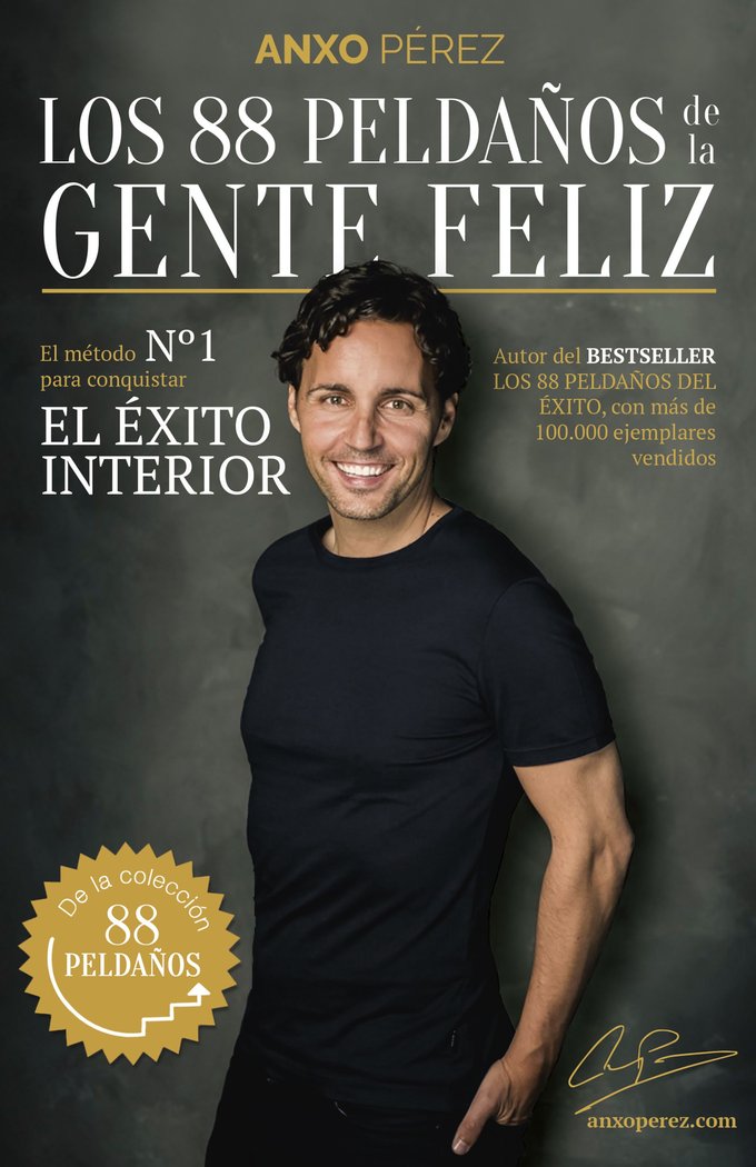 Los 88 Peldaños de la Gente Feliz, de Pérez Rodríguez, Anxo | portada del libro