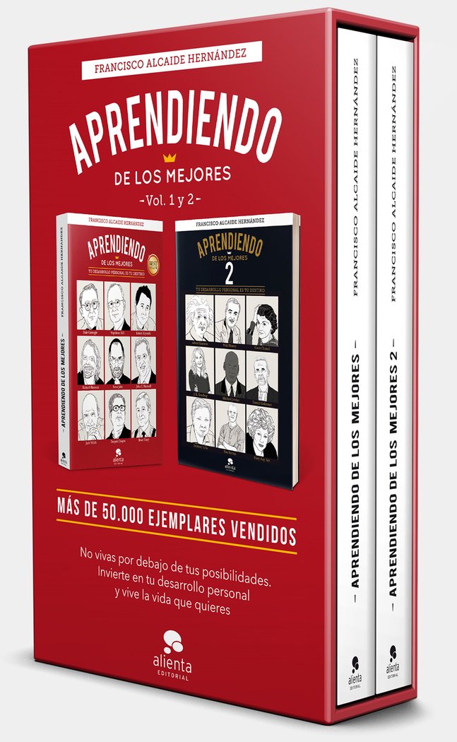 Estuche Aprendiendo de los mejores 1 y 2, de Alcaide Hernández | portada del libro