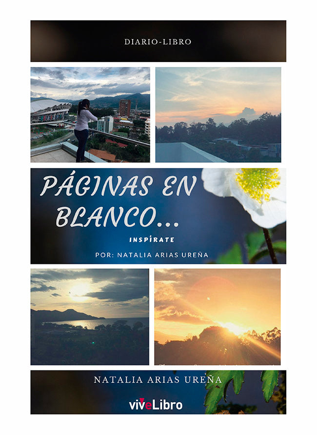 Páginas en blanco...inspírate, de Arias Ureña, Natalia | portada del libro