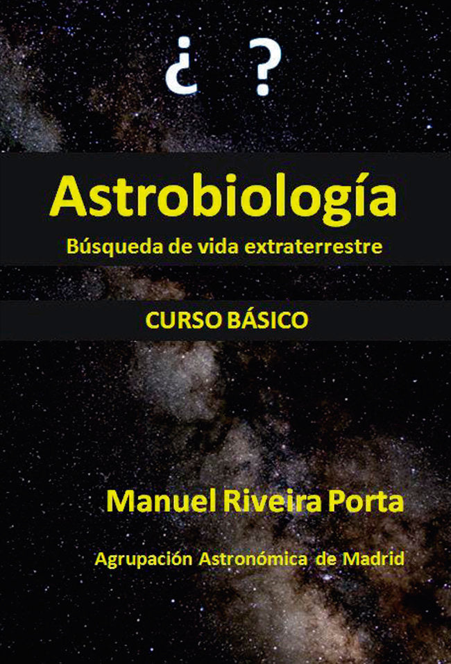 Astrobiología, de Riveira Porta | portada del libro