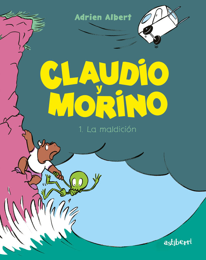 Claudio y Morino 1. La maldición, de Albert, Adrien | portada del libro