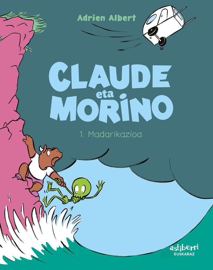 Claude eta Morino 1. Madarikazioa, de Albert, Adrien | portada del libro