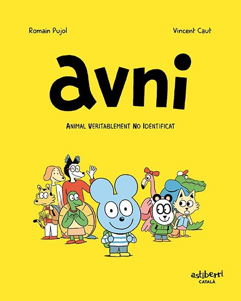 Avni. Animal veritablement no identificat (català), de Pujol, Romain | portada del libro