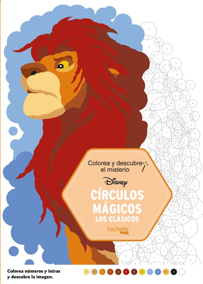 Colorea y descubre el misterio. Círculos mágicos, de Varios autores | portada del libro