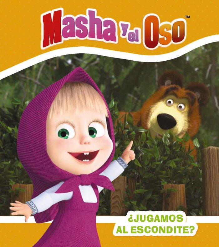 Masha y el Oso. ¿Jugamos al escondite?, de Kuzovkov, O. | portada del libro