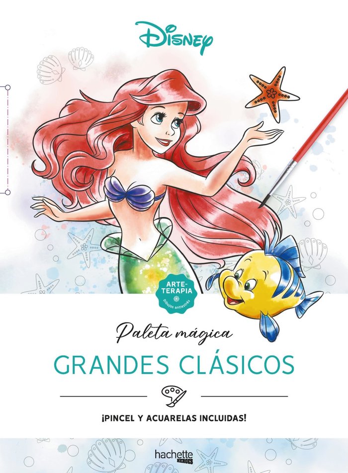 Arteterapia. Paleta mágica. Grandes clásicos, de Varios autores | portada del libro