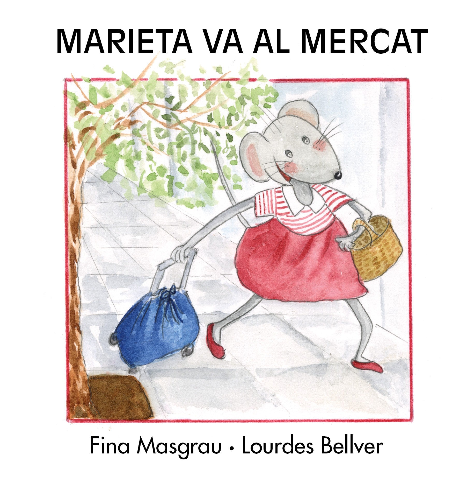 Marieta va al mercat, de Fina Masgrau | portada del libro