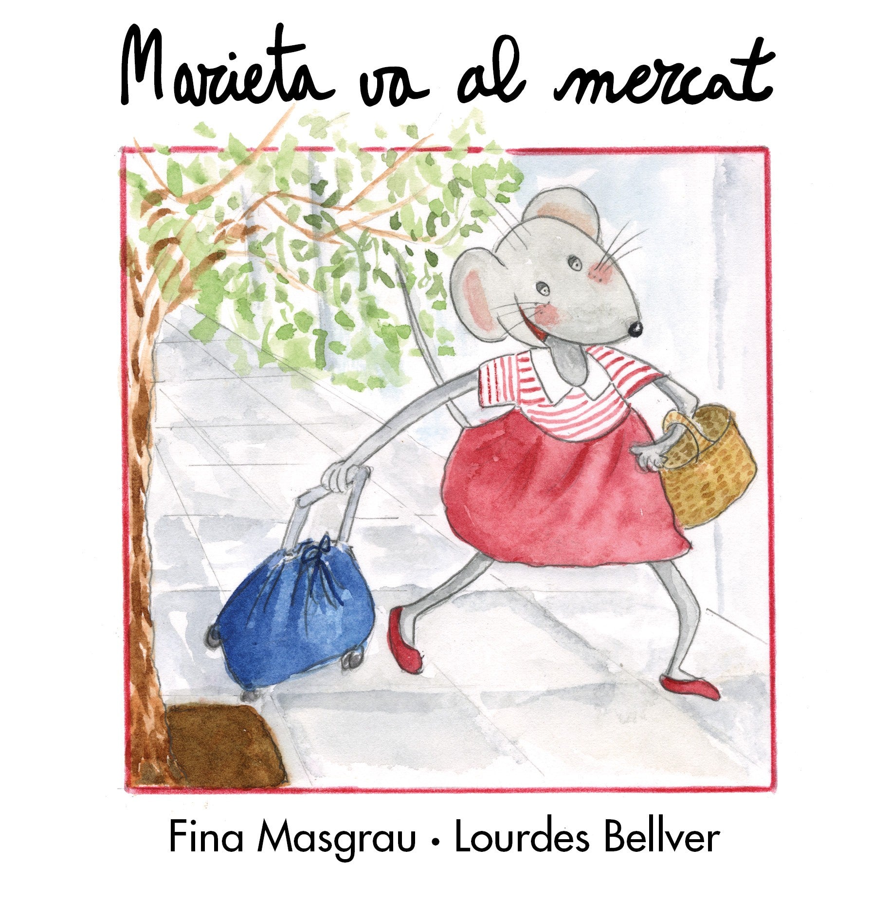 Marieta va al mercat, de Fina Masgrau Plana | portada del libro