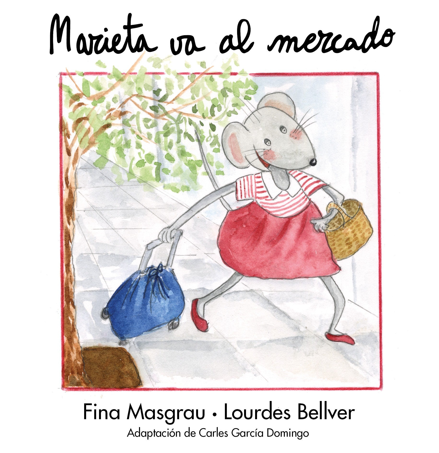 Marieta va al mercado, de Fina Masgrau Plana | portada del libro