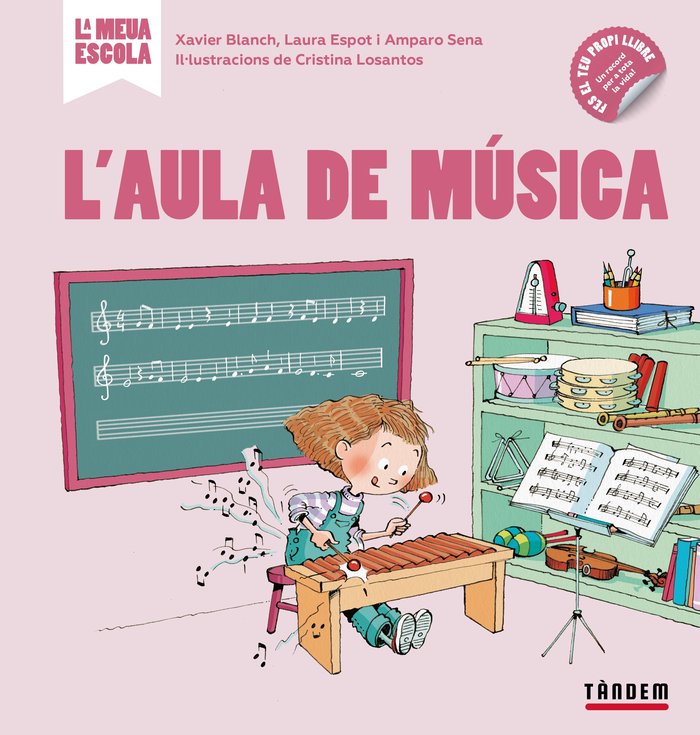 L'aula de música, de Blanch Gisbert | portada del libro