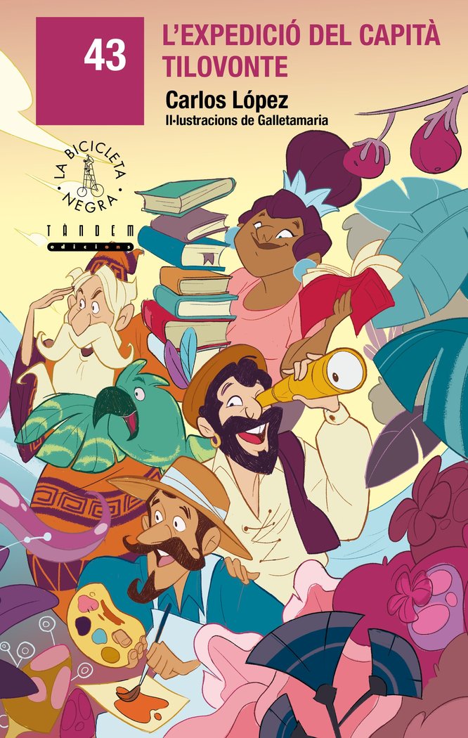 L'expedició del capità Tilovonte, de Carlos López Gómez | portada del libro