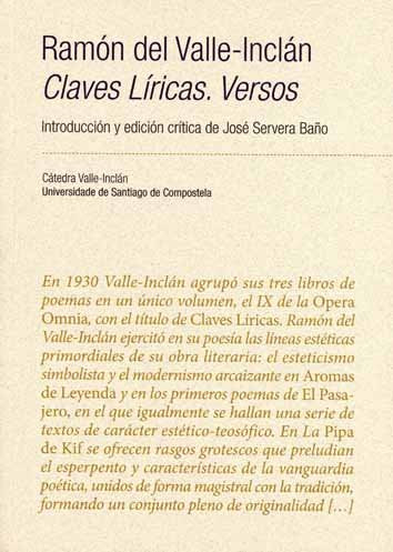 Ramón del Valle-Inclán, de Servera Baño, José | portada del libro