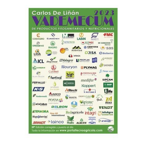 VADEMECUM 2023 DE PRODUCTOS FITOSANITARIOS Y NUTRICIONALES, de LIÑAN Y VICENTE | portada del libro