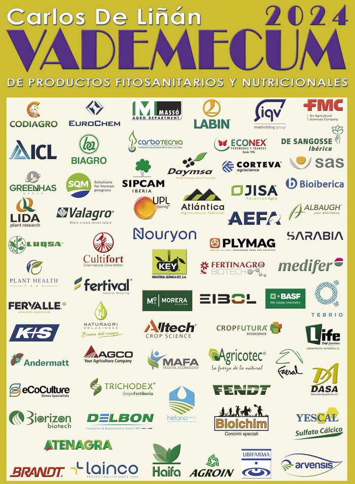 VADEMECUM 2024 DE PRODUCTOS FITOSANITARIOS Y NUTRICIONALES, de AAVV | portada del libro