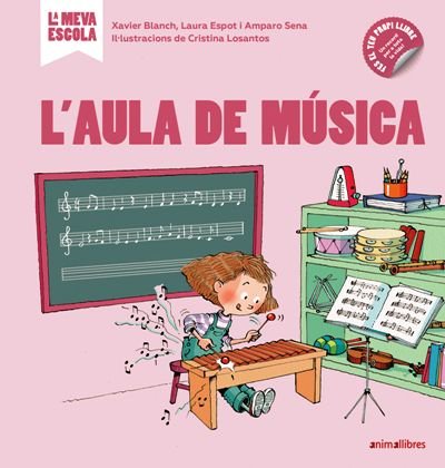 L'aula de música, de Xavier Blanch, Laura Espot i Amparo Sena | portada del libro