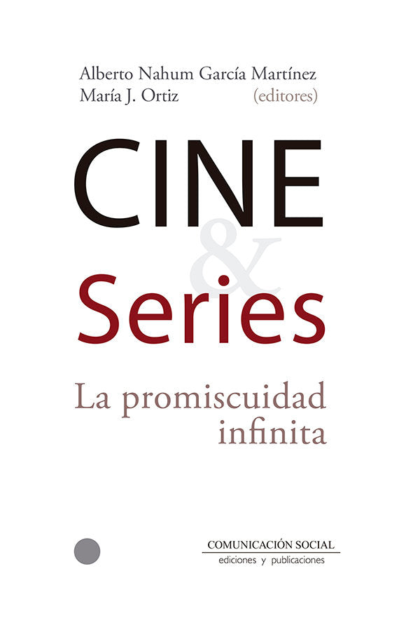 Cine y Series, de García Martínez | portada del libro