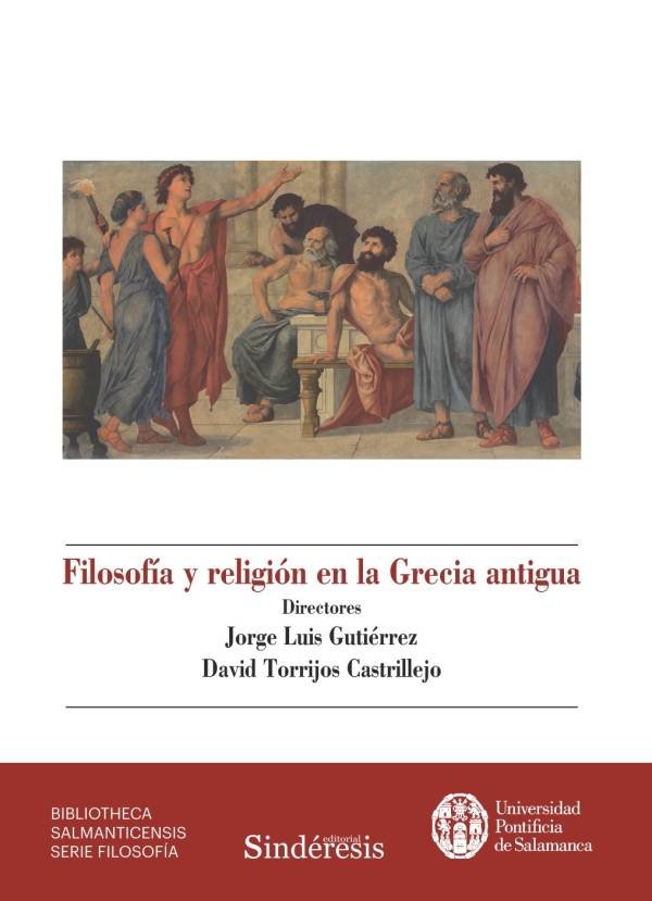 FILOSOFIA Y RELIGION EN LA GRECIA ANTIGUA, de LUIS GUTIERREZ | portada del libro