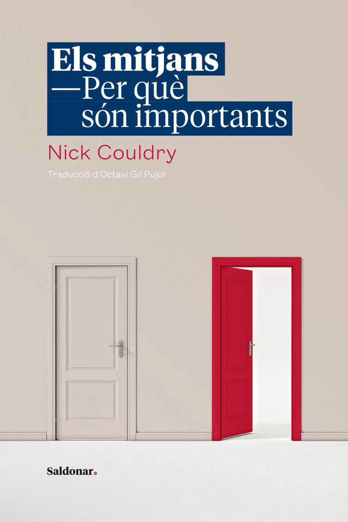 Els mitjans. Per què són importants, de Couldry, Nick | portada del libro