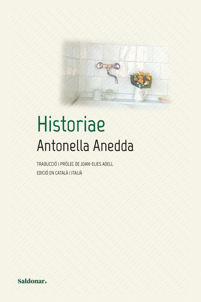 HISTORIAE, de ANEDDA, ANTONELLA | portada del libro