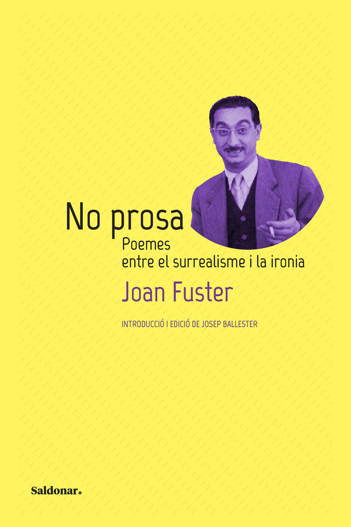NO PROSA, de FUSTER, JOAN | portada del libro