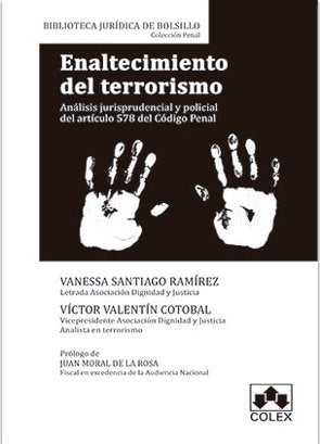 Enaltecimiento del terrorismo, de Valentin Cotobal | portada del libro
