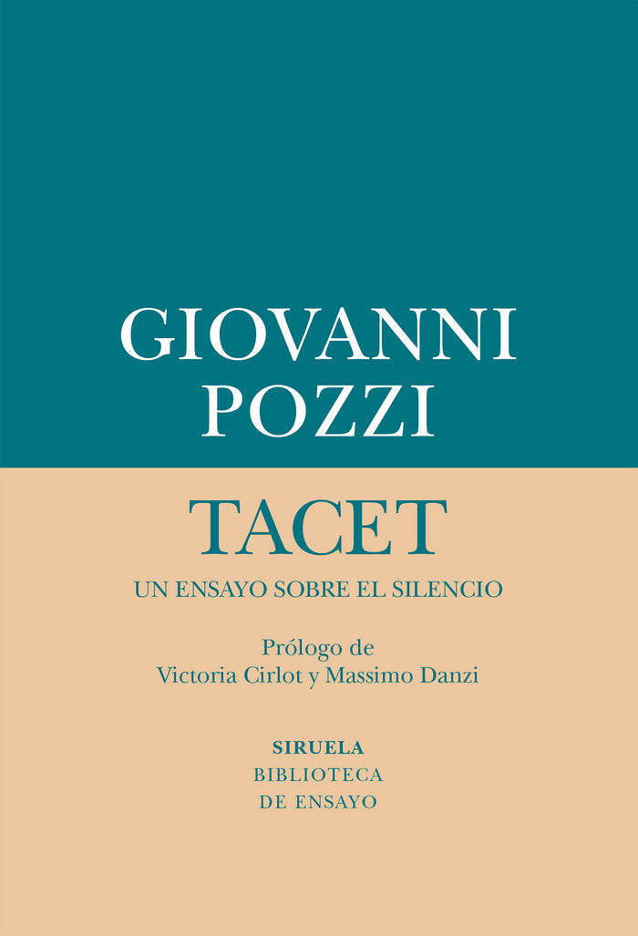 Tacet, de Pozzi, Giovanni | portada del libro