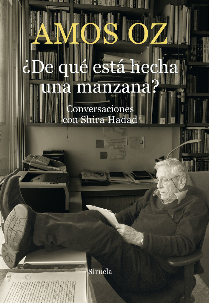 ¿De qué está hecha una manzana?, de Oz, Amos | portada del libro