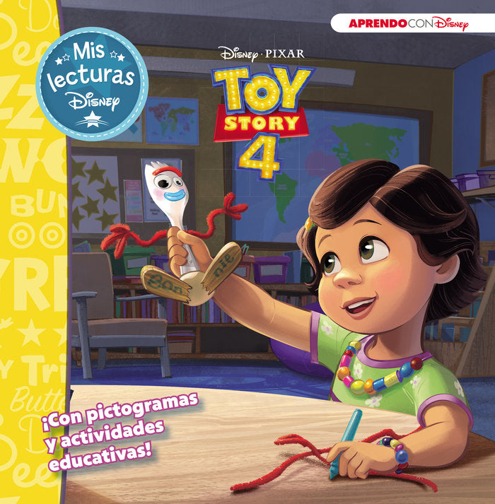 Toy Story 4 (Mis lecturas Disney), de Disney, | portada del libro
