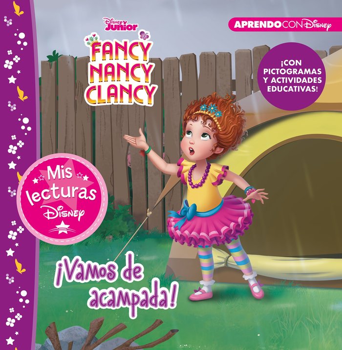 Fancy Nancy Clancy. ¡Vamos de acampada! (Mis lecturas Disney), de Disney | portada del libro