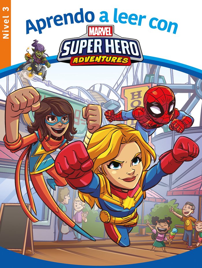 Aprendo a leer con los superhéroes Marvel - Nivel 3 (Aprendo a leer con Marvel), de Marvel, | portada del libro