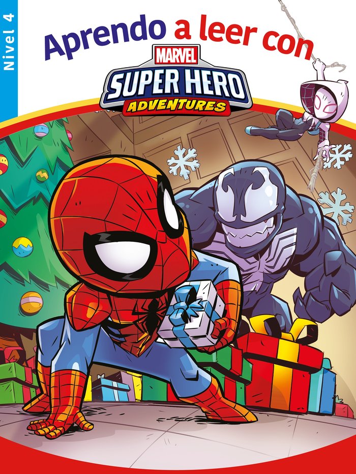 Aprendo a leer con los superhéroes Marvel - Nivel 4 (Aprendo a leer con Marvel), de Marvel | portada del libro