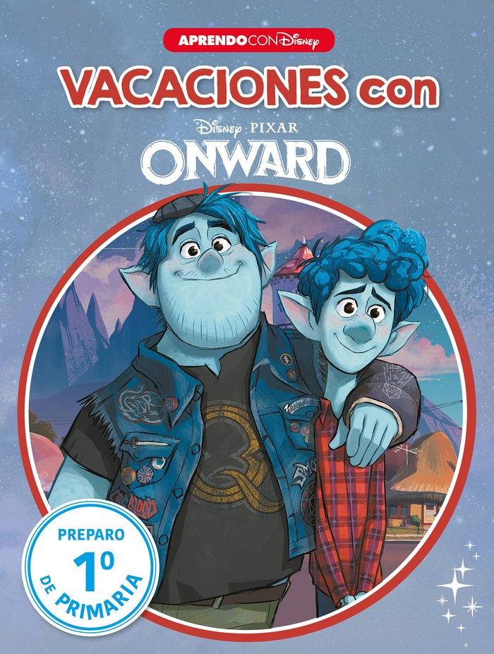 Vacaciones con Onward (Libro educativo Disney con actividades), de Disney, | portada del libro