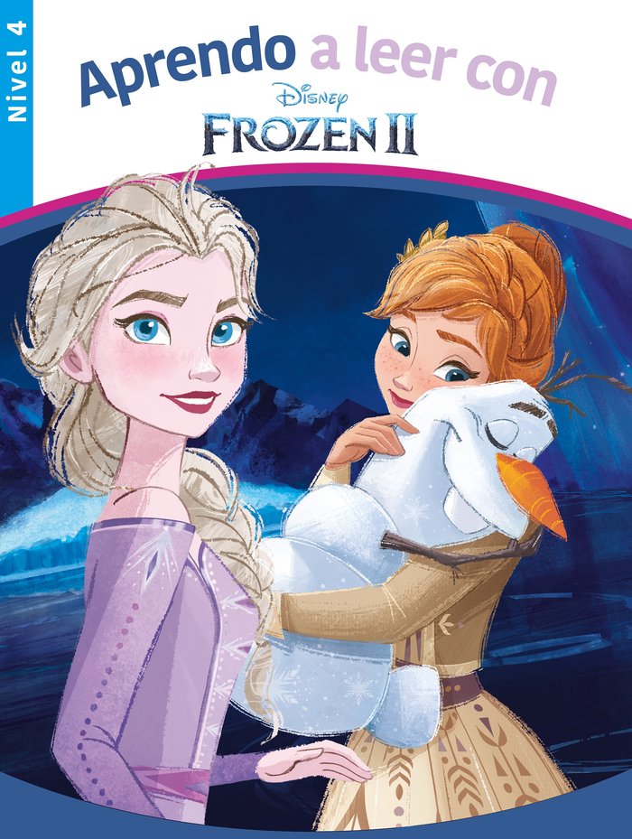 Aprendo a leer con Frozen II - Nivel 4 (Aprendo a leer con Disney), de Disney, | portada del libro