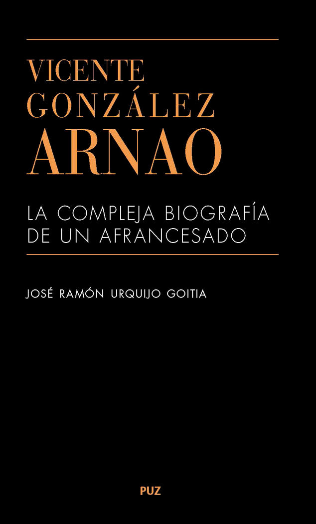 Vicente González Arnao, de Urquijo Goitia, José Ramón | portada del libro