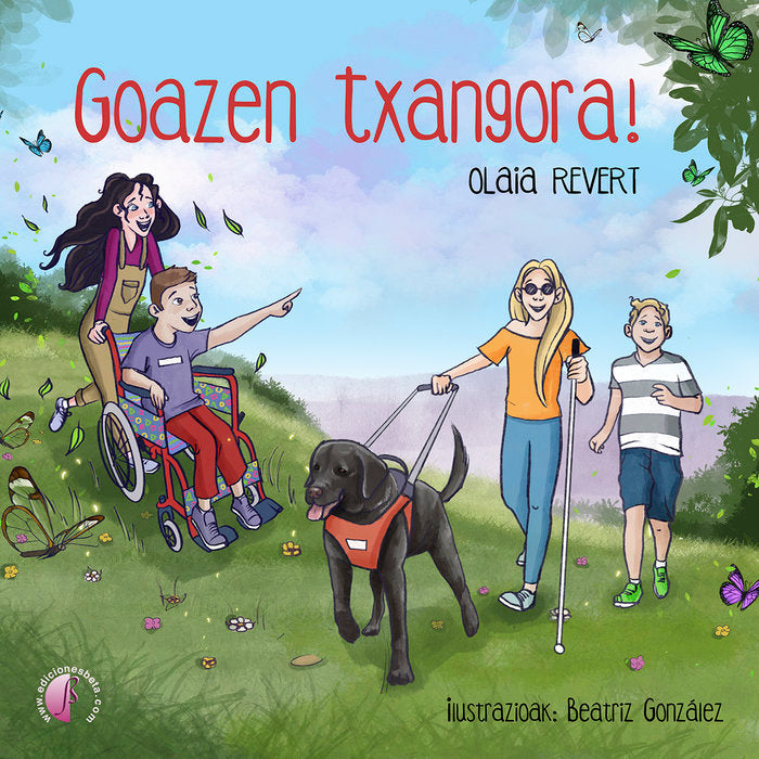 Goazen txangora!, de REVERT GODOY, OLAIA | portada del libro