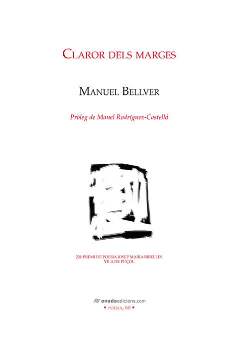 Claror dels marges, de Bellver Bayo, Manuel | portada del libro