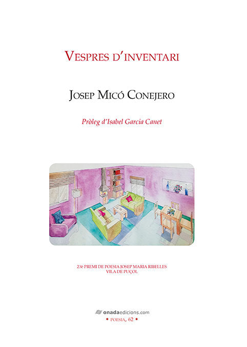 Vespres d'inventari, de MICO CONEJERO, JOSEP | portada del libro