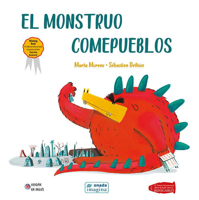 El monstruo Comepueblos, de Moreno Ríos, Marta | portada del libro