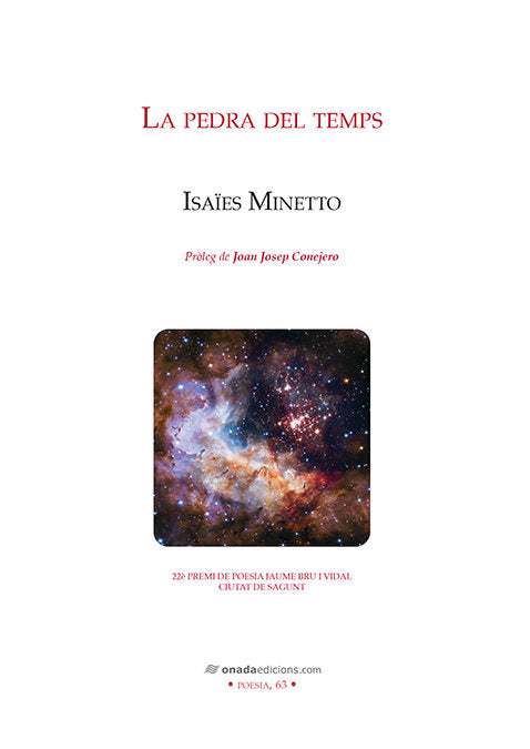 La pedra del temps, de Minetto Gozálvez, Isaïes | portada del libro