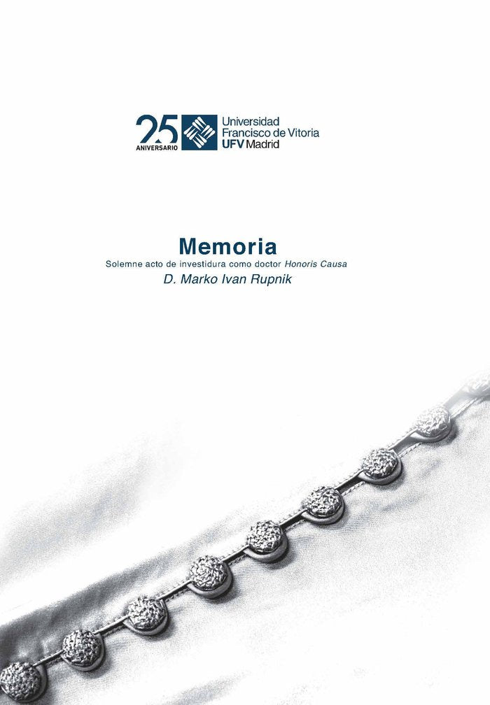 Marko Ivan Rupnik. Memoria. Solemne acto de investidura como doctor Honoris Causa, de Agejas Esteban, José Ángel | portada de