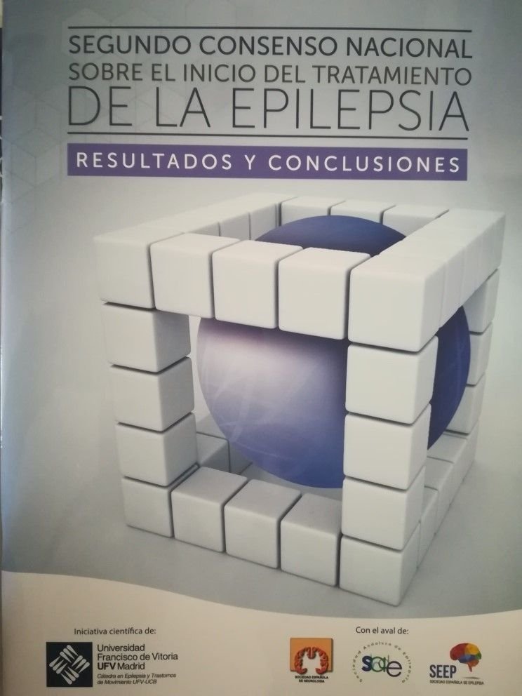 Segundo consenso nacional sobre el inicio del tratamiento de la epilepsia, de AA.VV. | portada del libro