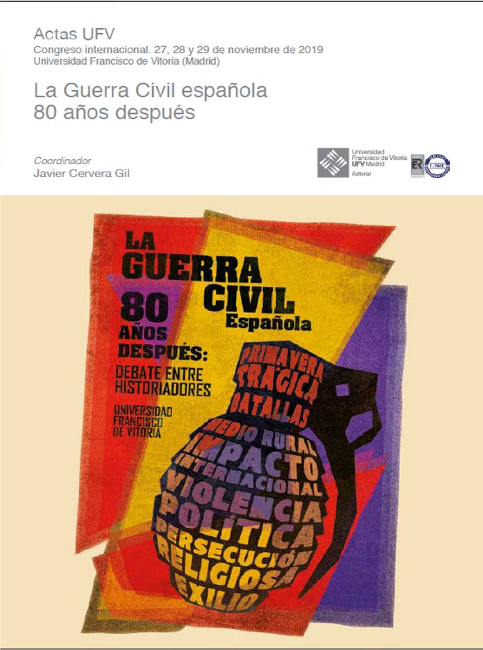 La Guerra Civil española 80 años después, de Cervera Gil, Javier | portada del libro