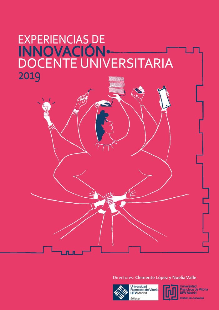 Experiencias de innovación docente universitaria 2019 | portada del libro